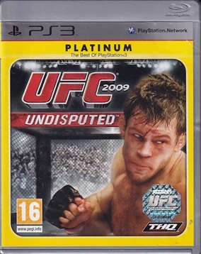 UFC 2009 Undisputed - Platinum - PS3 (B Grade) (Genbrug)